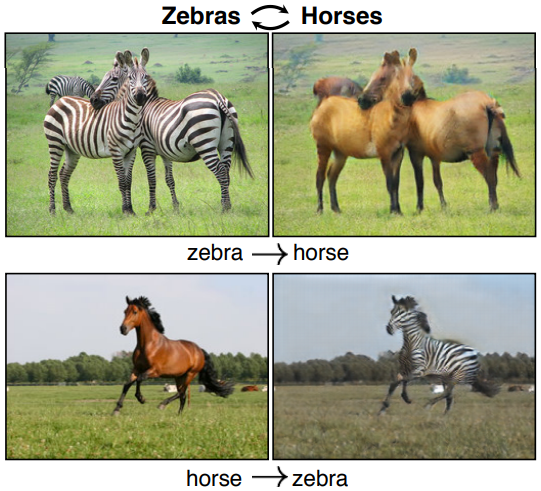 Horse to Zebra